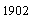Text Box: 1902