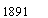 Text Box: 1891